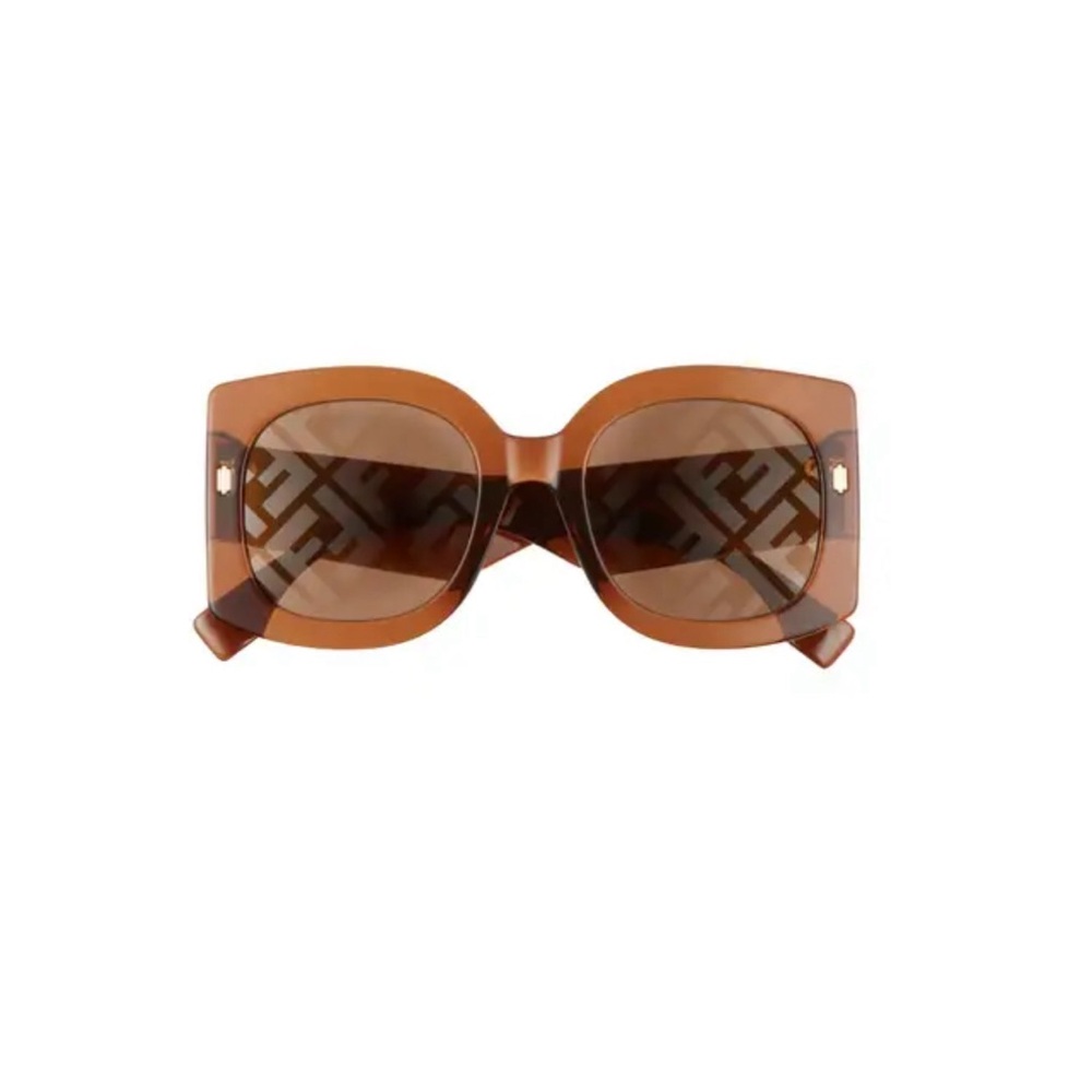 Fendi 53mm Square Sunglasses